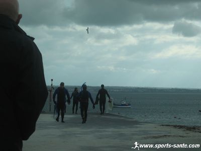 Photo de plongeurs en Bretagne