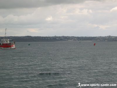 Photo de pécheur au Cap Coz
