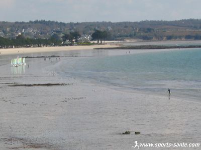 Image de plage au Cap Coz