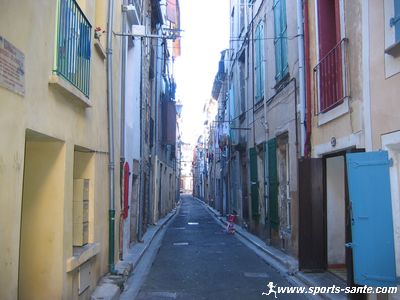 Photo de ruelles du vieux Agde.