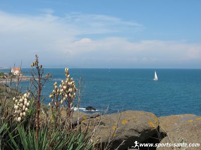 La plage du Môle au Capdagde