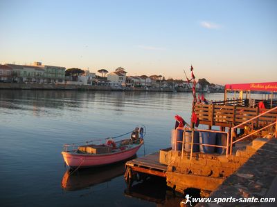 photo de la Tamarissière, plage d'Agde.