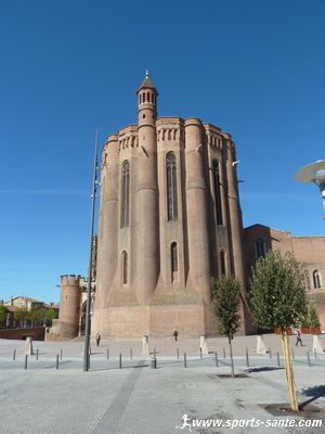 Photo du Chevet de Sainte-Cécile à Albi
