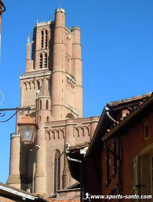 Photo de la cathédrale Sainte-Cécile d'Albi dans le Tarn