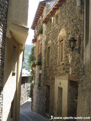Photo d'une ruelle d'Ordino