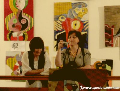 Photo d'artistes de l'école de Tourbes