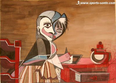 Tableau à la manière de Picasso