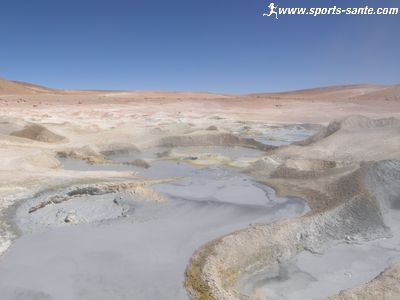 Photo de geysers à El Tatio sur Campo de Sol Mañana Bolivie