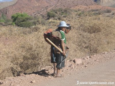 Photo de paysans indiens de Bolivie