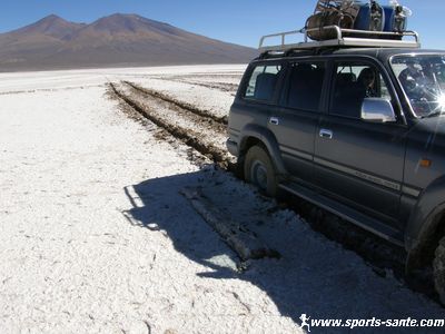 Photo sur le Salar de Chiguana Bolivie