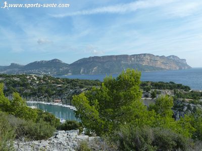 Photo de la Calanque de Port Miou et Cap Canaille à Cassis