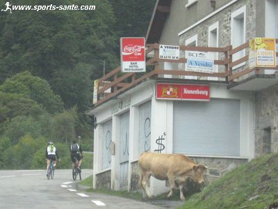 Photo de l'ascension du col du Tourmalet