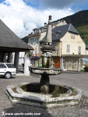 Campan au pied du Tourmalet département des Hautes-Pyrénées