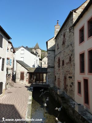 Photo du canal à La Canourgue en Lozère