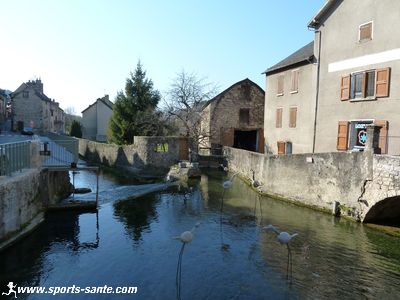 Photo de la rivière Urugne à La Canourgue