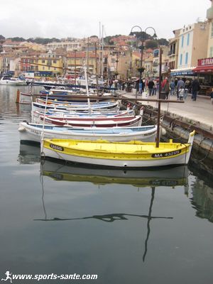 Photo des quais de Cassis