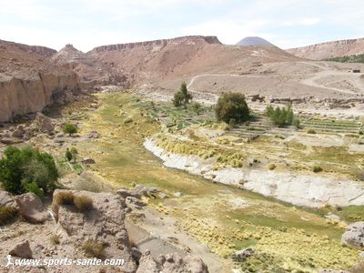 photo de l'oasis de Castana Chili
