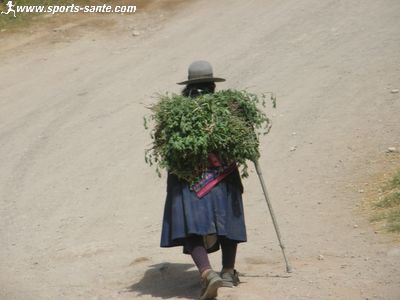 photo d'une paysanne indienne d'Atacama Chili