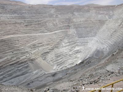 Visite des gigantesques mines de cuivre de Chuquicamata au Chili