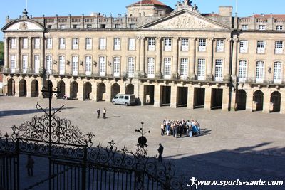 Photo de la place de l'Obradoiro