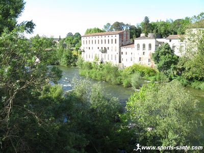 Ganges et l'arrière pays des Cévennes (Hérault) Région Languedoc Roussillon.