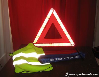 Photo du kit de sécurité voiture