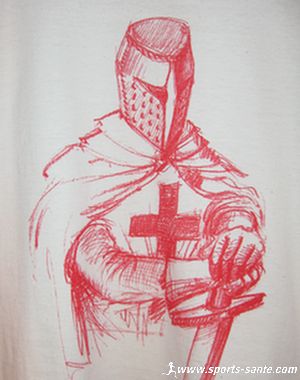 Image représentant la silhouette d'un chevalier Templier