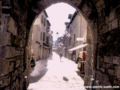 Photo de la cité de Marvejols en Lozère