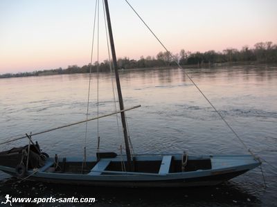 Photo de la Loire au couchant