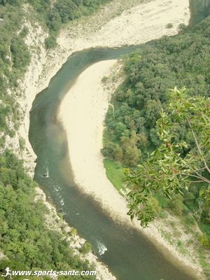 photo de l'Ardèche et des canyons