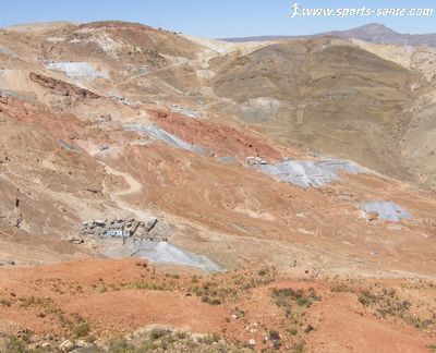 Photo du Cerro Rico à Potosi Bolivie