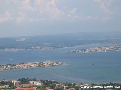 Photo de l'étang de Thau.