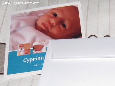 Photo de faire part de naissance