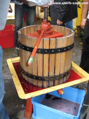 Photo d'un pressoir à raisins