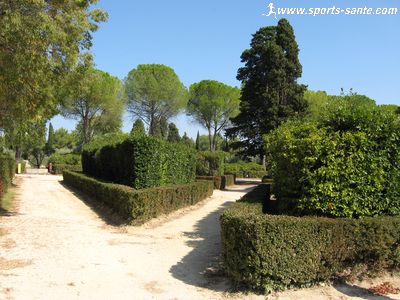 Photo du parc du château d'ô