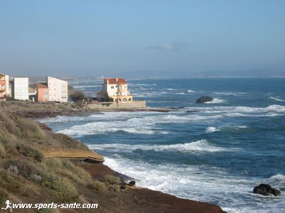 Photo de la côte du Môle au Cap d'Agde