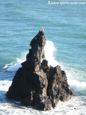 Photo du rocher des deux frères au cap d'agde
