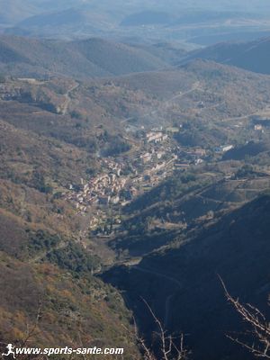 Photo de la vallée de Graissessac dans l'Herault