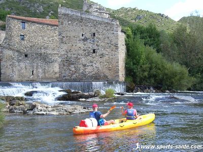 Photo de kayak sur l'Orb