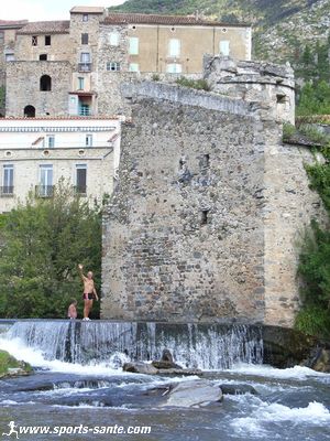 Photo du moulin de Roquebrun