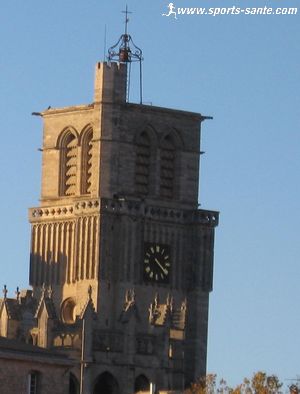Photo du clocher de la Cathédrale Saint-Nazaire de Béziers
