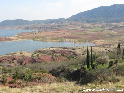 Photo du Salagou et du Mont Liausson