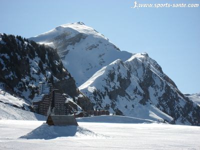 Photo des immeubles d'Avoriaz