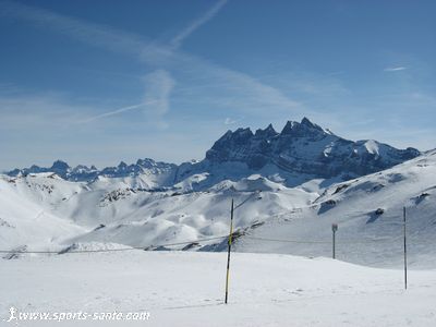 Photo des Dents Blanches depuis Avoriaz
