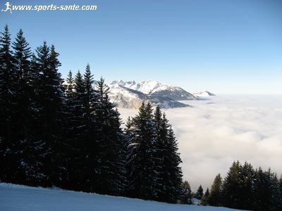 Ski sur le Grand Massif : les Carroz d'Arâches et Flaine