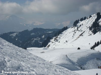 Photo du col de Joux Plane