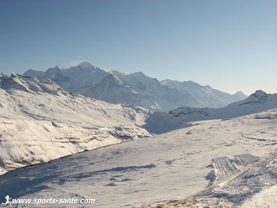 La piste des Cascades : de Flaine à Sixt Fer à Cheval