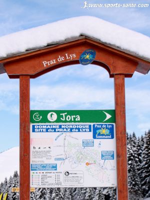 Ski nordique Praz de Lys-Sommand : initiation au ski de fond skating - sport d'hiver dans les Alpes de Haute Savoie