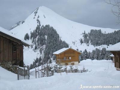 Image de la Pointe d'Uble à Praz de Lys