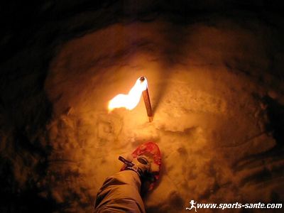 Photo de flambeau